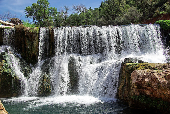 Fossil Creek between Payson & Camp Verde, AZ